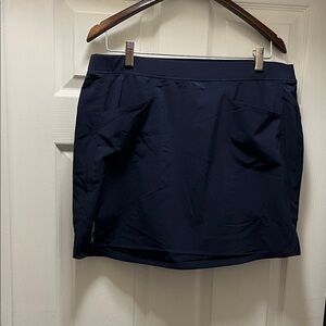 RLX Ralph Lauren Navy Tennis Skort